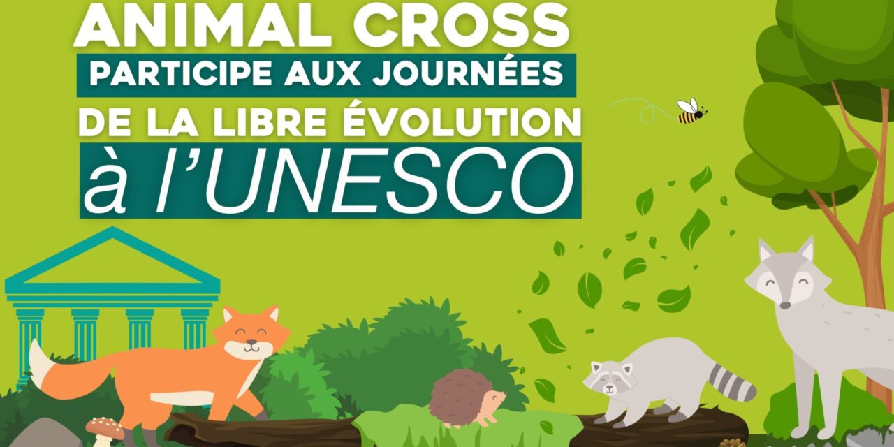 Animal Cross participe aux journées de la Libre évolution à l’Unesco !